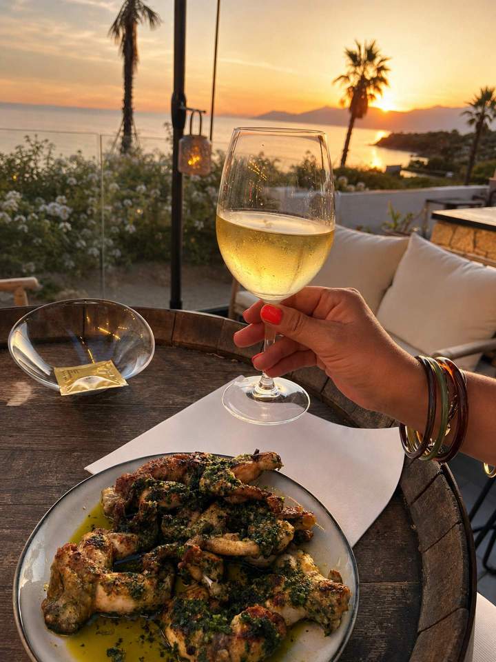 Restaurant avec terrasse Plage d’Agosta -  Porticcio 